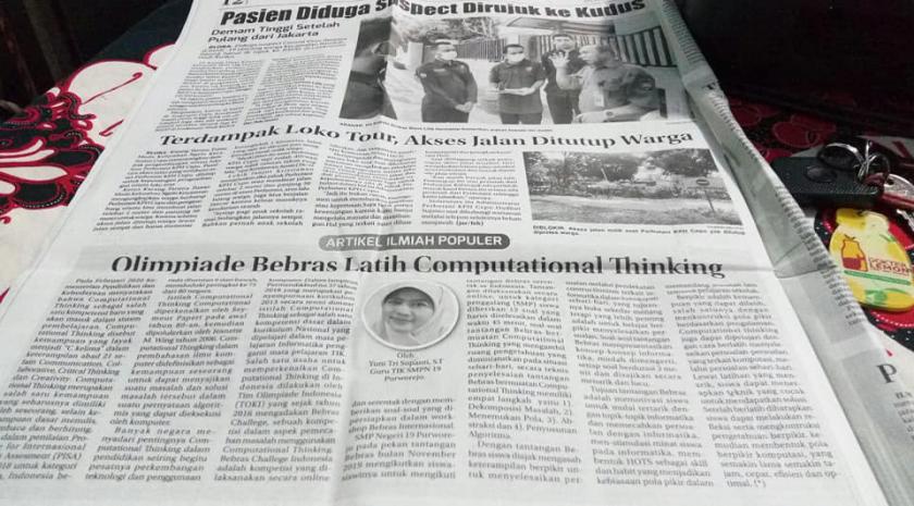 OLIMPIADE BEBRAS LATIH COMPUTATIONAL THINKING