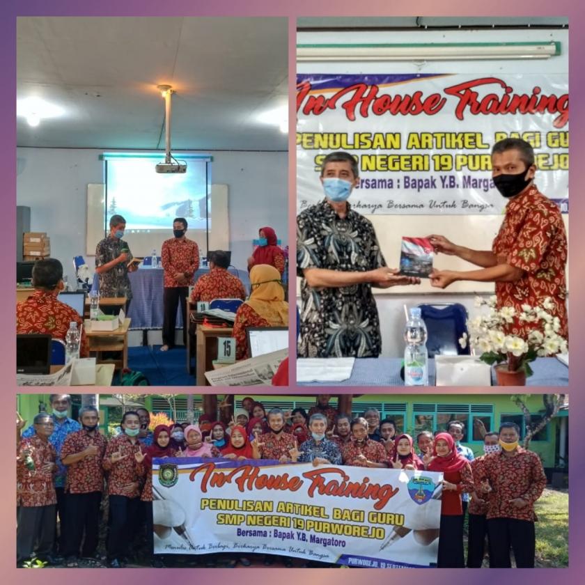 In House Training (IHT)  Penulisan Artikel 